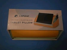 LAPGEAR ORANGE COLOR BLOCK TABLET PILLOW