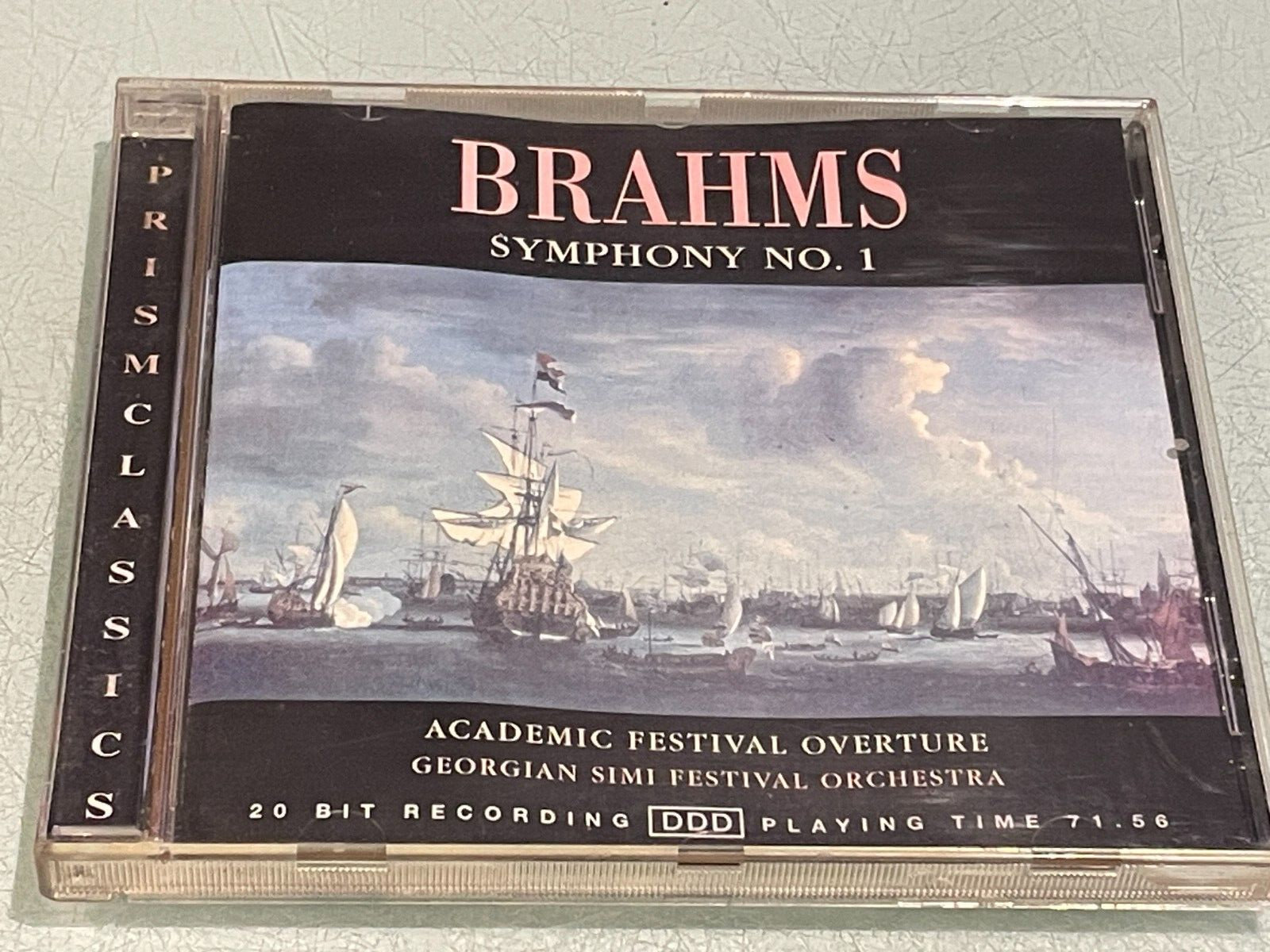 Brahms - Symphony No. 1 - Academic Overture - CD Album - 1997 Prism Classics