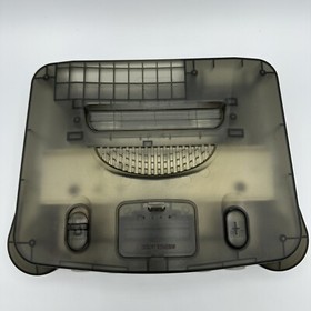 NEW Nintendo 64 N64 Limited Clear Smoke Grey Custom Console Bundle Set Funtastic