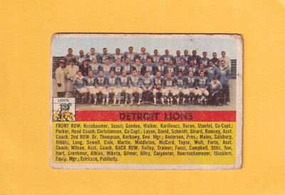 1956 Topps Football (#3-120) - Pick A Card, P-EX condition