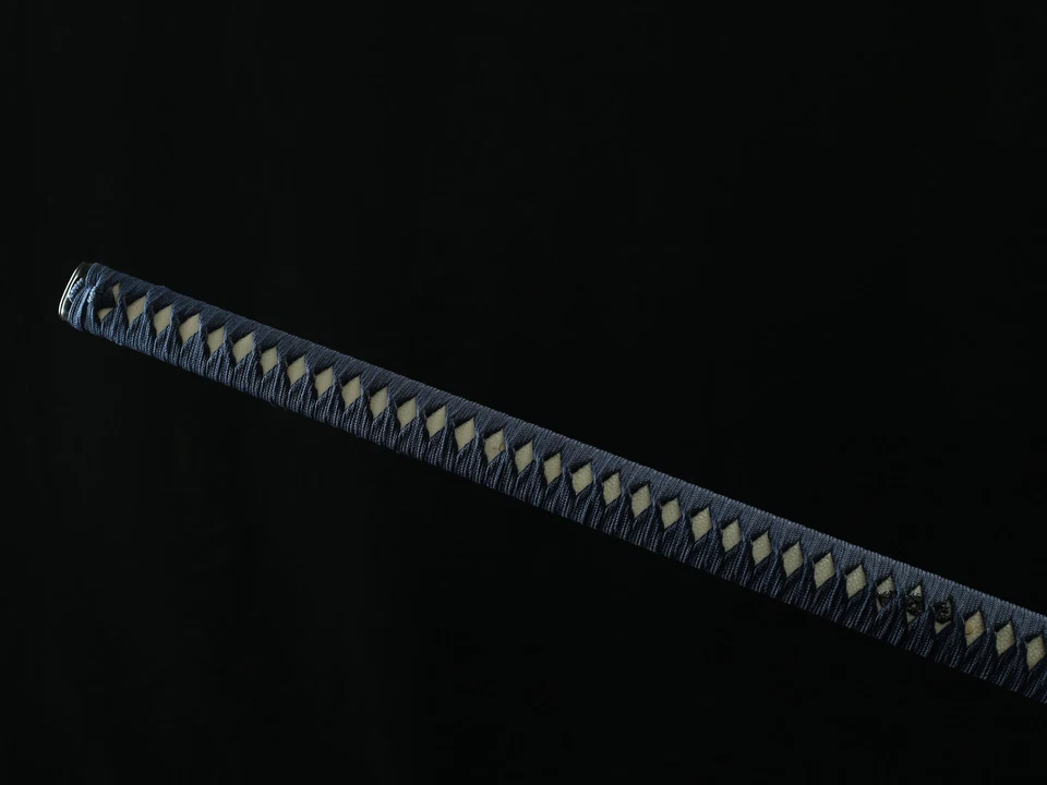 Espada Naginata tradicional de 50"" Katana samurai japonesa afilada T10 mango largo de acero Foto 4 de 4