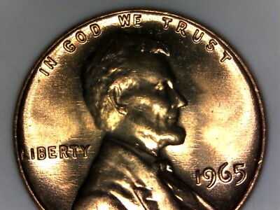 1965 Lincoln Memorial no mint mark, D.D.O.  Uncirculated P - 009