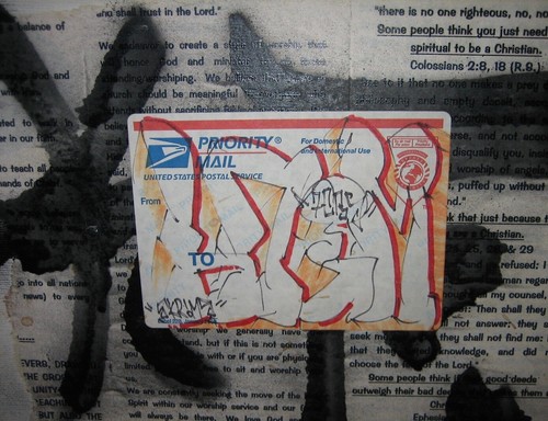 KRIM LENZ ~ UNDERGROUND GRAFFITI STYLE ART ON 10" x 8" CANVAS ~ DIGITALCXRCUS *3 - Picture 7 of 7