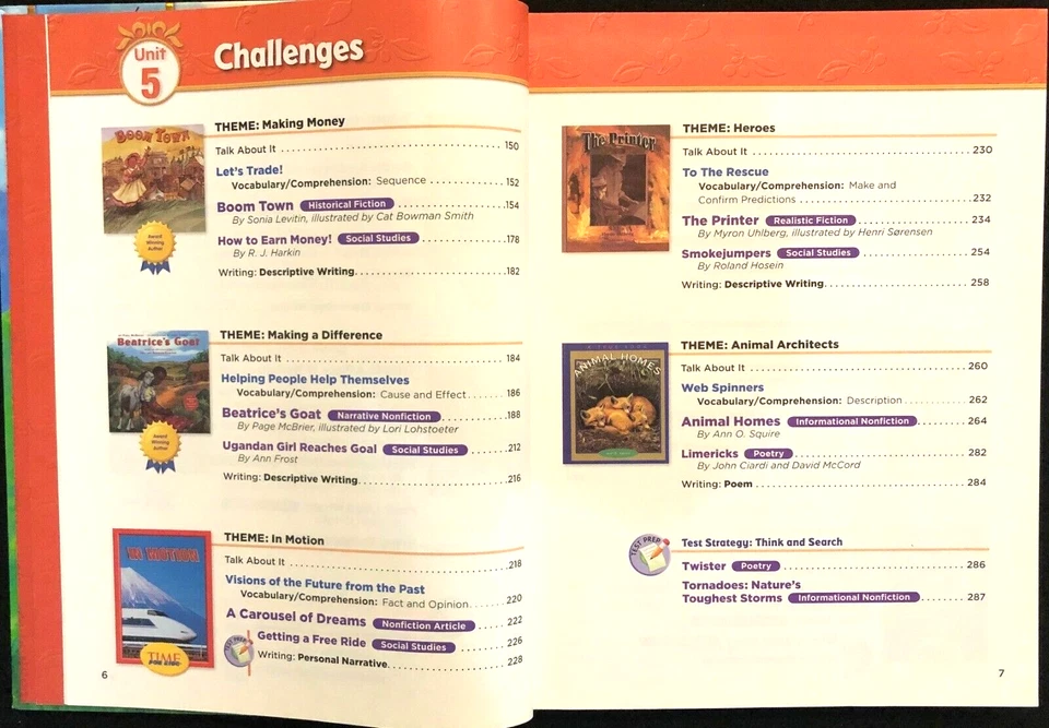 3rd Grade - TREASURES - Reading/Language Arts Curriculum, Level 3.2 (1 book) - Image 4 of 4