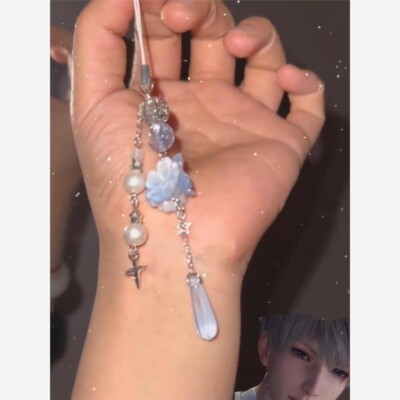 Love and Deepspace Xavier Pendant Phone Chain Cosplay Phone Strap Anime Rim