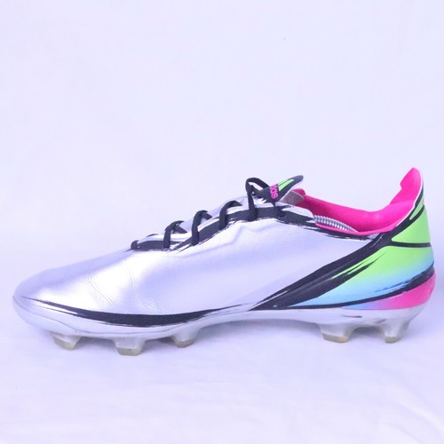 Adidas Gamemode tacchetti uomo 9.5US donna 11.5US calcio argento brillante GY7535 - Foto 4 di 14