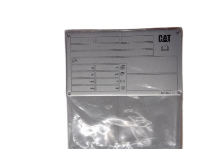 Cat Caterpillar 137-4234 NAMEPLATE | eBay