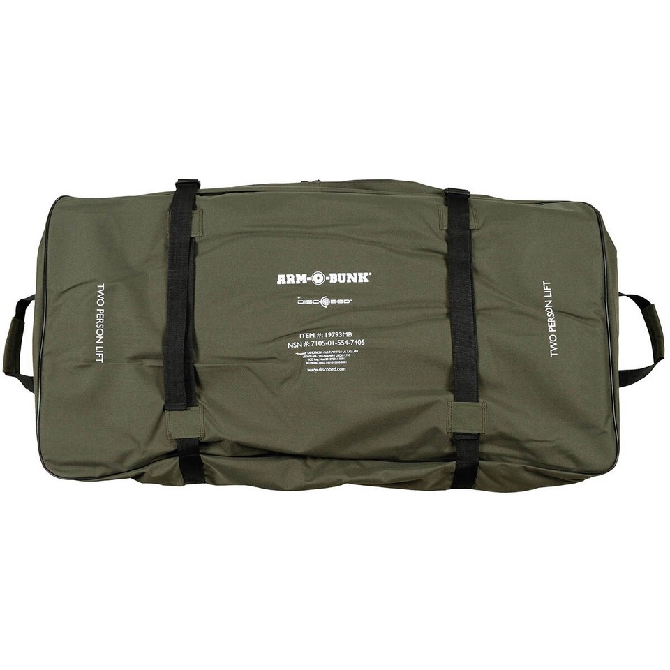 Disc-O-Bed® Military Outdoor Camping Multifunctional 2 men Cot Arm-O ... — free download