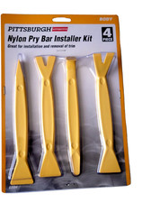 4 pc Nylon Pry Bar Set Auto Dash Panel Plastic Trim Tool Molding Remover 63594