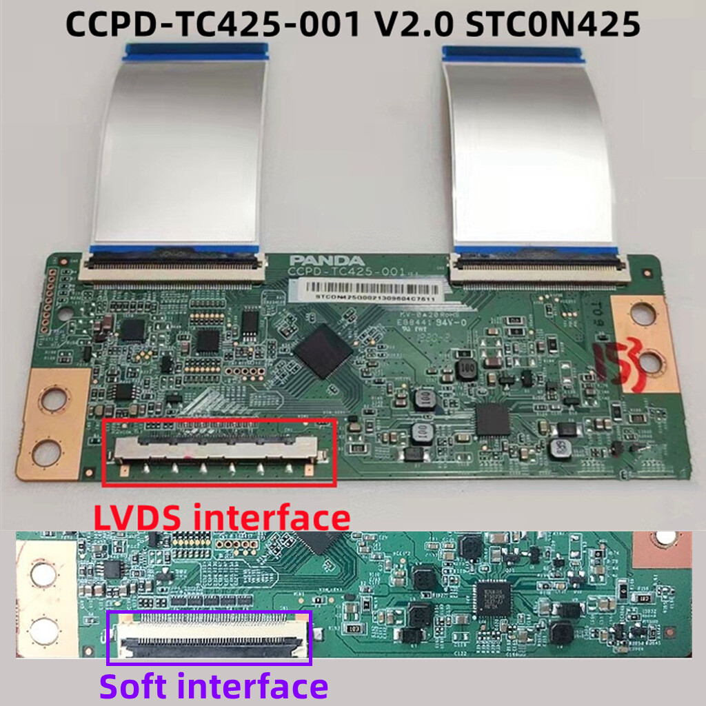 New 100% Tested Original CCPD-TC425-001 Logic Board T-CON Board