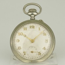 WORKING Pocket Watch HERA Men's no fusee duplex no chronometer no repeater RAR