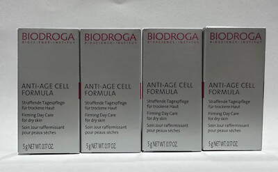 Biodroga Anti Age Cell Formula Firming Day Care Dry Skin 4x 0.17 oz