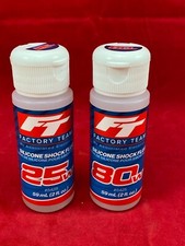 TEAM ASSOCIATED 25 80 WEIGHT SILICONE SHOCK OIL FLUID 5428 5425 traxxas RC10