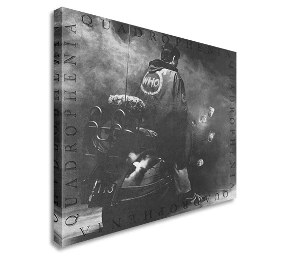 The Who Quadrophenia 2184 CD Cover Canvas Wall Art Picture Print