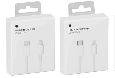Apple, USB-C to Lightning Cable (1 m), Pack of 2
