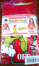 DR. SEUSS UNISEX TODDLER SIZE 5T GRINCH PAJAMA SET SNUG FITTING WEAR NEW