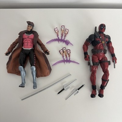 Diamond Select Marvel Legends Bundle Gambit & Deadpool Sammler Action Figuren