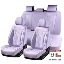 Seat Covers Universal Fit For Most Cars Suvs Trucks Full Set E Purple