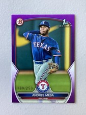 2023 Bowman Baseball - Andres Mesa BP-44 - Purple /250