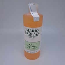 Mario Badescu AHA Botanical Body Soap 16oz Grapefruit Glycolic Clean Beauty Glow
