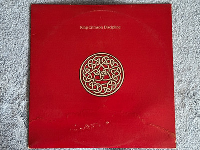 King Crimson   Discipline, 1981, BSK 3629 EX Embossed cover, Play graded Cleaned