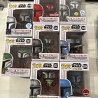 Star Wars Funko Pop Mandalorian Lot of 8