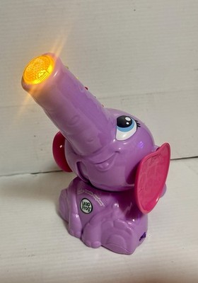 Stack And Tumble Elephant Leap Frog Blinking Sound Low & Louder Tail Lowers Head