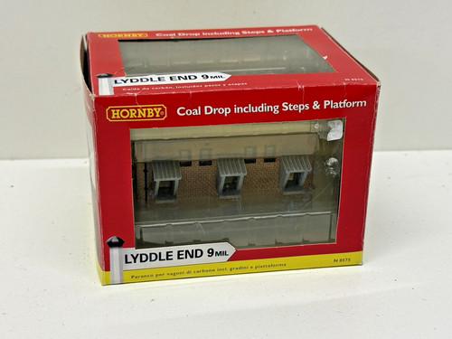 Hornby N 8575 Lyddle End calibre N caída de carbón incluyendo peldaños y plataforma en caja | Condition: Used