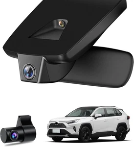Toyota RAV4 2022-2026 4K+1080P Dash Cam OEM Look w 128GB Card WiFi App Dual Cam