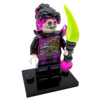 LEGO  Dreamzzz Dizzy Minifigur mit Schwert Schwarz & Magenta Set 71481 Bösewicht