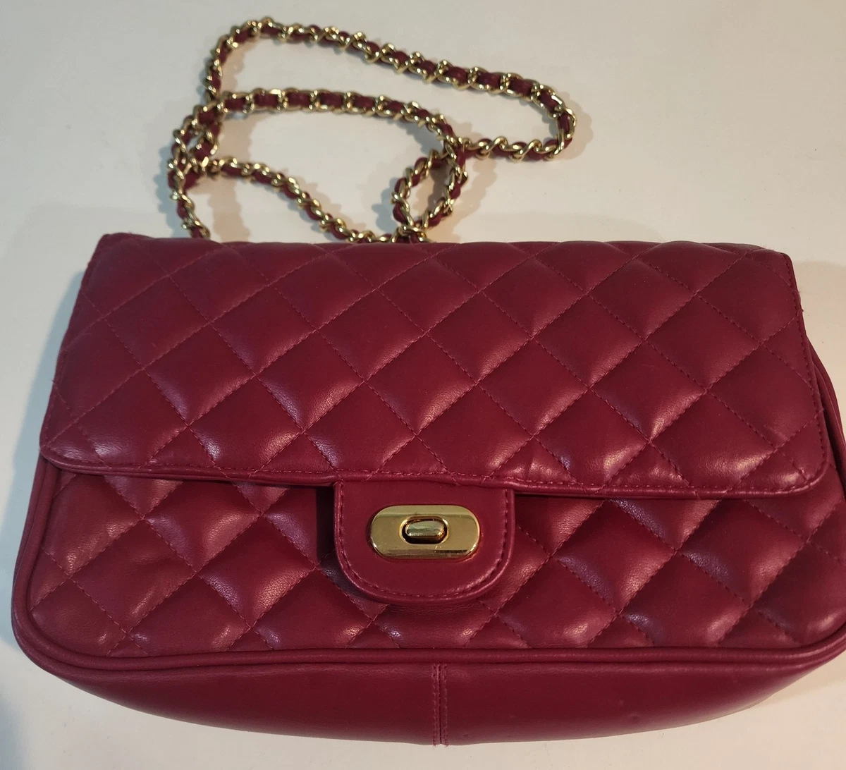 Sac Bandoulière Vintage Jennifer Moore En Cuir Bleu Marine - Tressé, Taille Medium