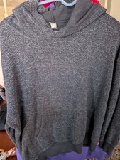 Women's Gray Fleece Hoodie In Small