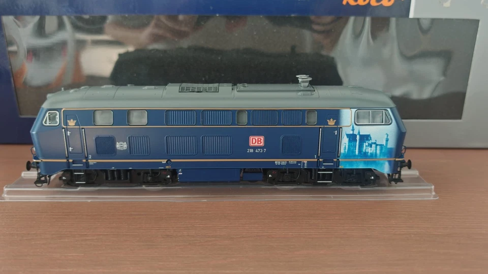 Roco 73735 Sondermodell Reyer 218 473-7 König-Ludwig DB AG OVP H0 Sound - Bild 2 von 4