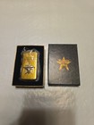 Vintage 1991 Marlboro Longhorn Zippo  Lighter. Solid Brass.In Box.Engraved BJA — photo 10