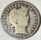 1900 O BARBER DIME FULL DATE