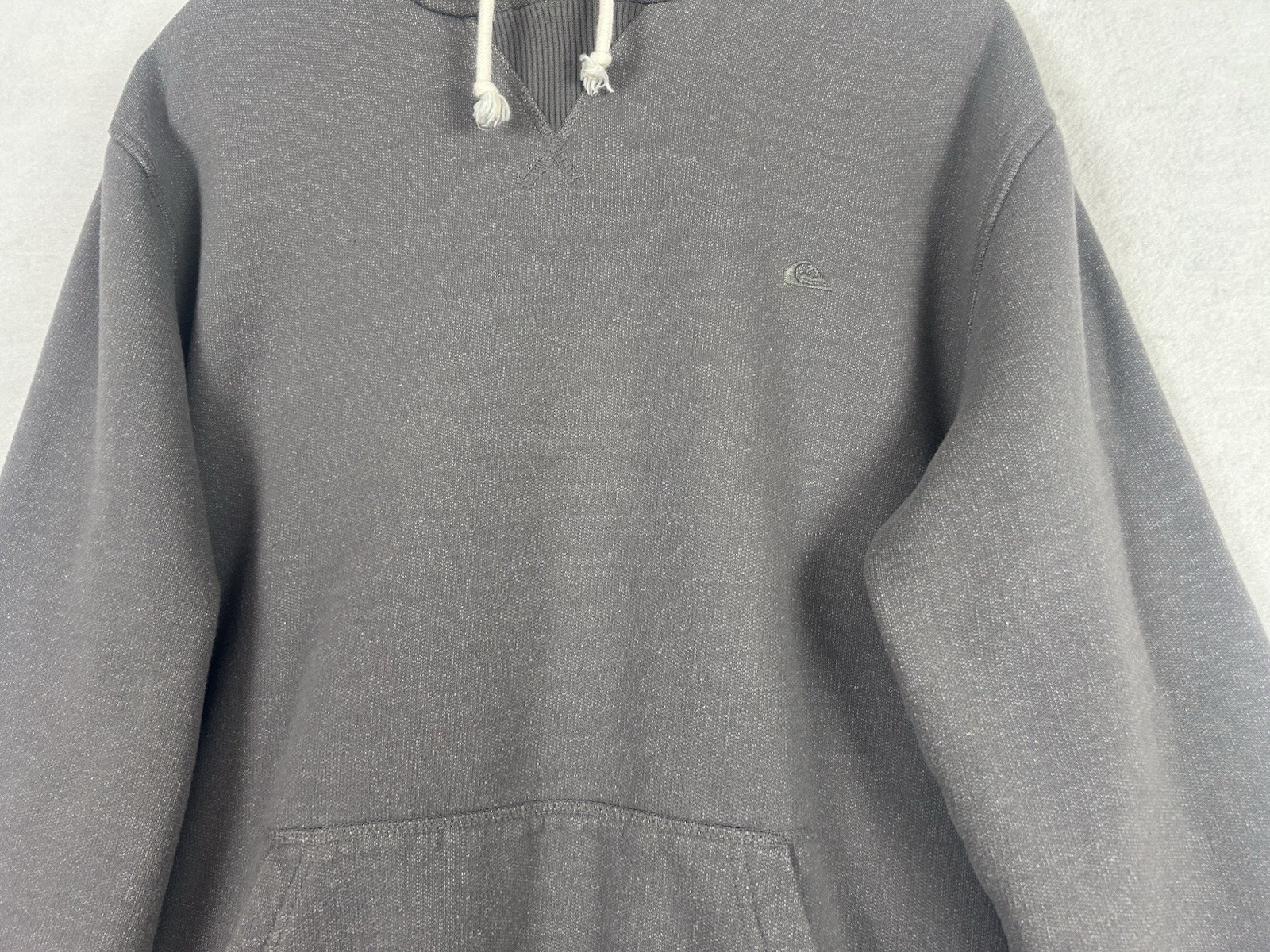Quicksilver Mens Basic Essentials Gray Pullover L… - image 3