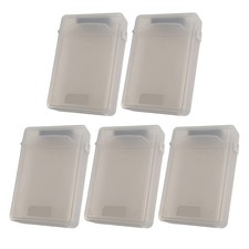 5pcs 3.5 inch IDE  HDD Hard Drive Disk Plastic Storage Box Case Enclosure5622
