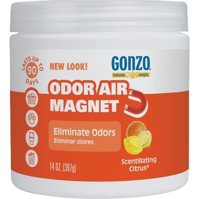 Gonzo Natural Magic 14 Oz. Citrus Gel Air Freshener 4119E Pack of 12 Gonzo