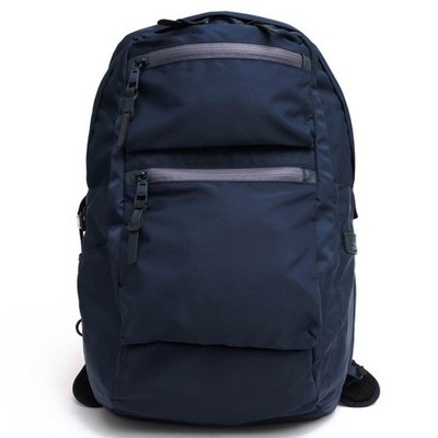 AS2OV Rucksack Backpack Herren Nylon Leder Navy Blau aus Japan