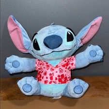 Disney 13 Stitch plush with Hawaiian valentine shirt lilo stitch movie