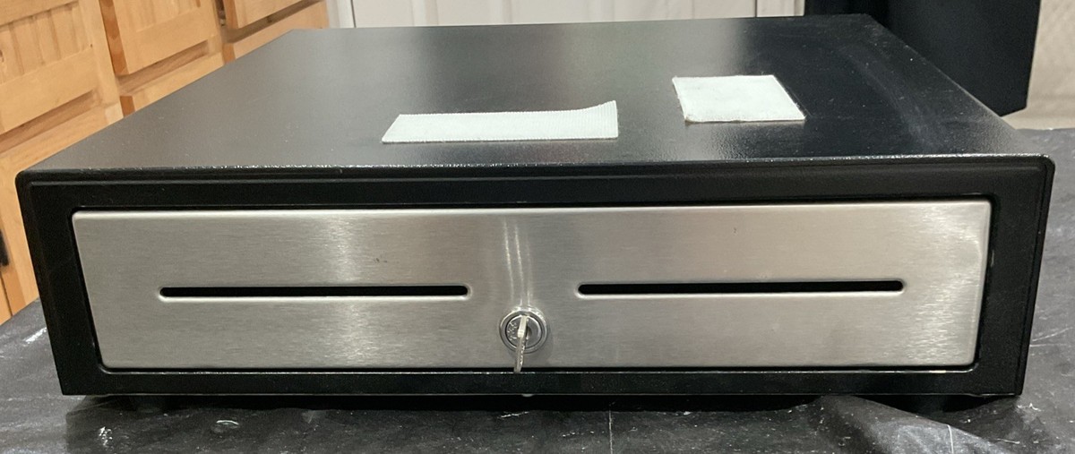 Cash Drawer Key Included Stainless Steel Cover Plate VBS579-BL1616