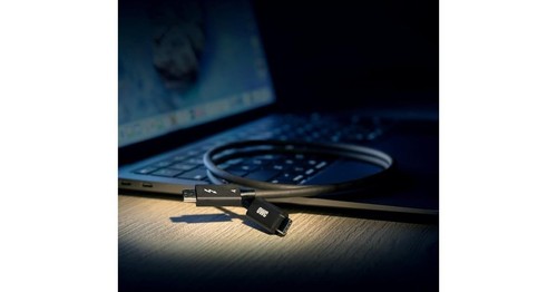 Thunderbolt 4 Cable, Thunderbolt Certified, 2.0 Meter (6.56 ft.), 40 Gb/s Dat... - 第 5/5 張圖片