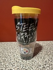 Tervis Tumbler NFL Pittsburgh Steelers Insulated Double Walled Made in USA SH3