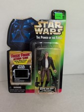1995 Kenner Star Wars Power of the Force Han Solo In Endor Gear Action Figure -