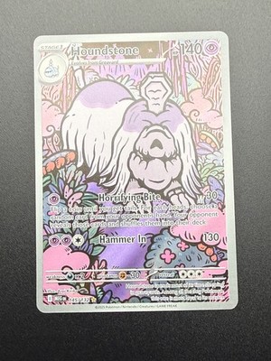 Houndstone Illustration Rare ME01: Mega Evolution 145/132 NM