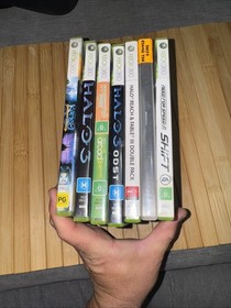 Xbox 360 Games Bundle Lot &times; 7 PAL edition Inc Halo, NFS, Sega Superstars