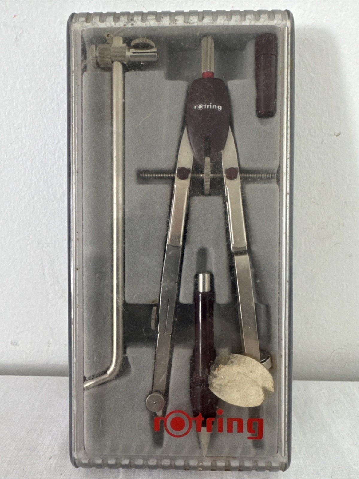 Rotring compass set Vintage 531 147 Complete. BX29