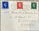 Postal History GB GVI 1st Definitives  FDC Postmarked Oldham, Lancs 10 5 1937