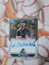 2023 Bowman Chrome - Prospect Autographs Jose Gerardo #CPA-JG (AU, RC)