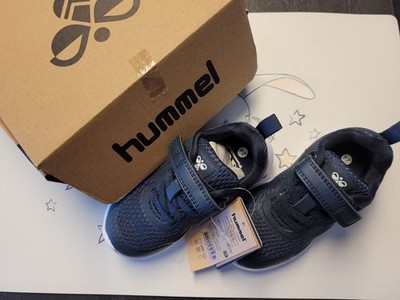 Hummel Turnschuhe Sneaker Kinder  Gr 24 Dunkelblau Neu